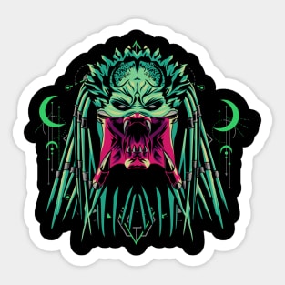 green predators Sticker